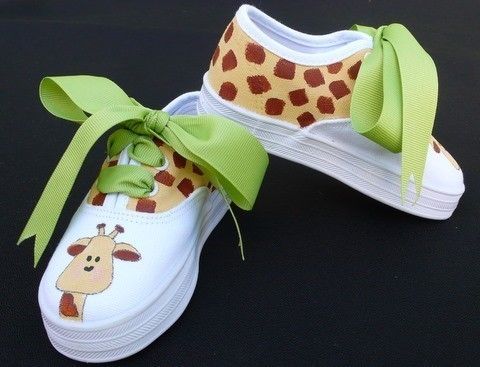 Ideias criativas pintar sapatos criança 8