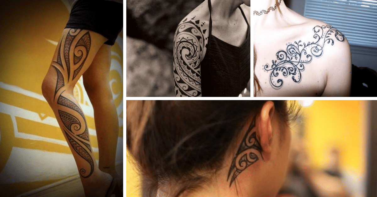 Tatuagem Feminina Tribal