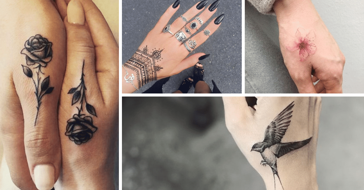 Tatuagem Feminina Na Mão- Ideias E Inspirações