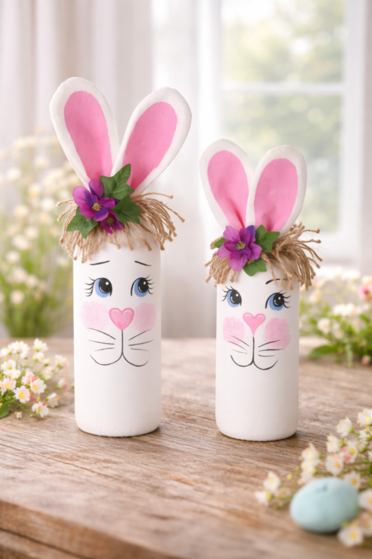 Artesanato de Páscoa com Coelhos: ideias criativas, fáceis e encantadoras para decorar sua casa artesanato de pascoa com coelhos 2 scaled