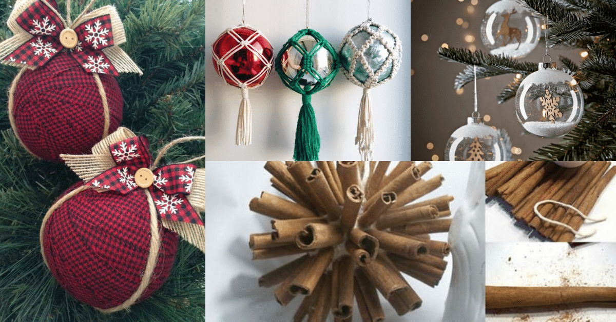 Bolas De Natal: Como Fazer E Ideias