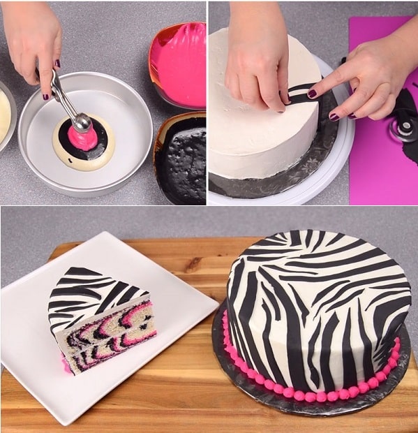 bolo de zebra