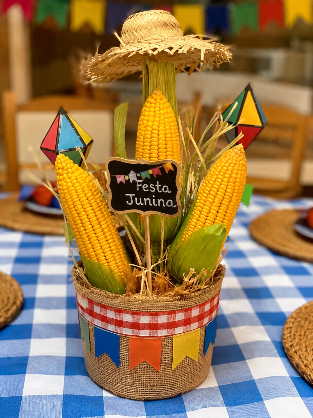 Centros de mesa para Festa Junina com milho Ideas Centros de mesa para Festa Junina com milho Ideas centros de mesa para festa junina com milho ideas 1