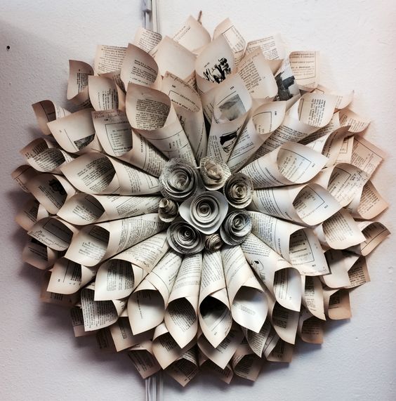 como fazer ideias de flores feitas com cones de papel 5