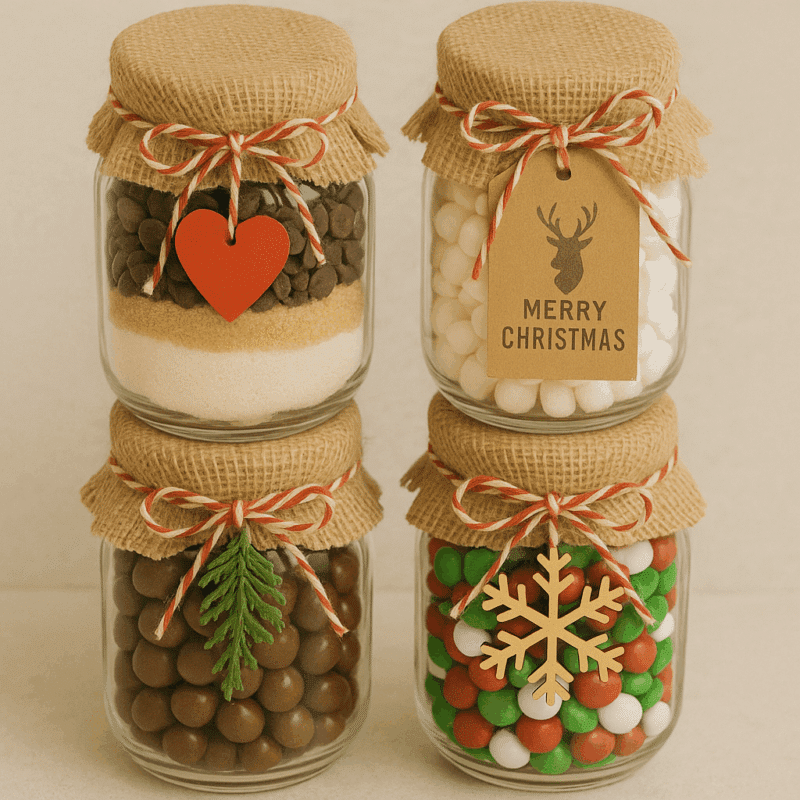 como fazer presentes de natal simples 2