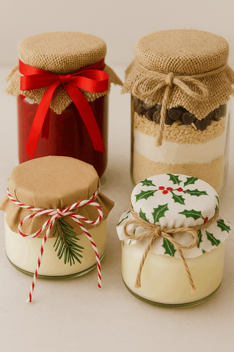 como fazer presentes de natal simples