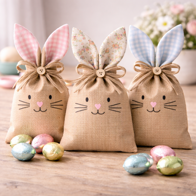 Como Fazer Sacolinha Porta-chocolates para Páscoa como fazer sacolinha porta chocolates para pascoa 2