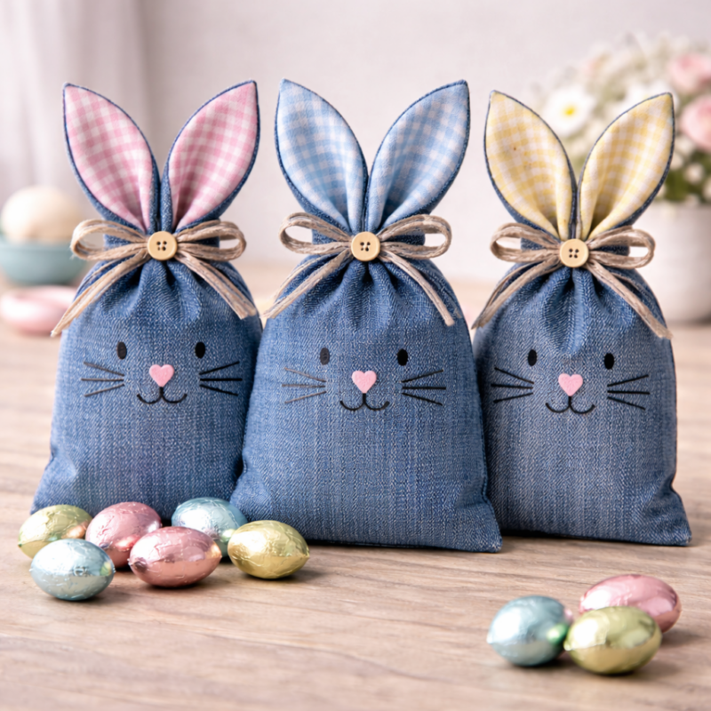 Como Fazer Sacolinha Porta-chocolates para Páscoa como fazer sacolinha porta chocolates para pascoa 4