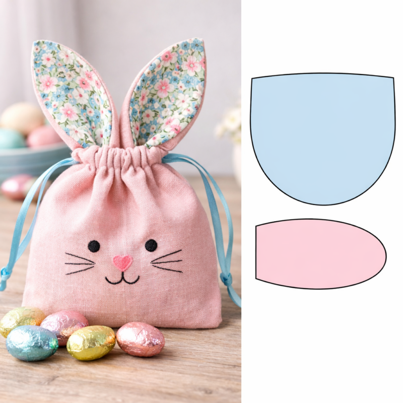 Como Fazer Sacolinha Porta-chocolates para Páscoa como fazer sacolinha porta chocolates para pascoa 5