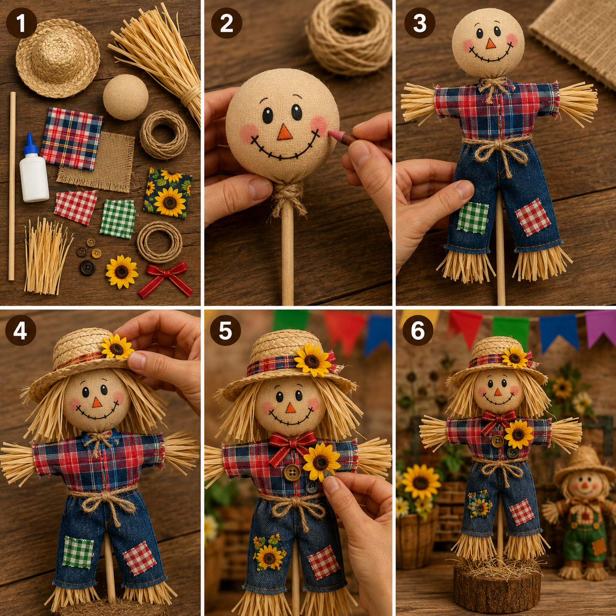 Como fazer um espantalho para a decoração de Festa Junina Como fazer um espantalho para a decoração de Festa Junina como fazer um espantalho para a decoracao de festa junina