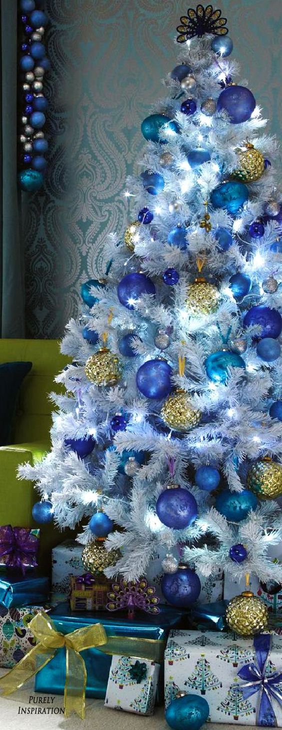 20 Ideias De Árvores De Natal Brancas