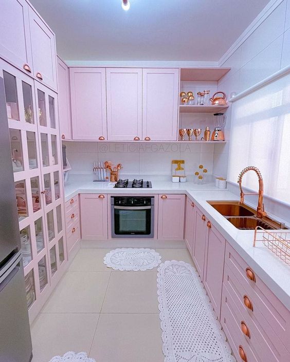 decoracao cozinhas rosa 3