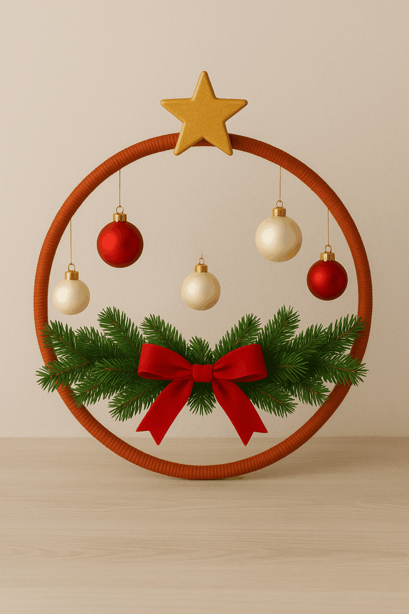 decoracao de natal com bambole 4