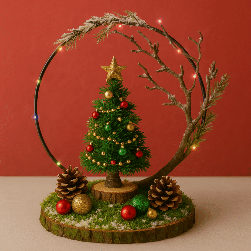 decoracao de natal com bambole 7