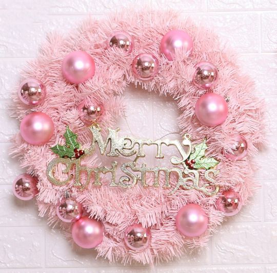 decoracao de natal rosa 5