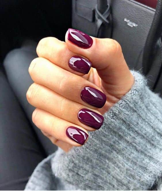 decoracao de unhas cor de vinho 6