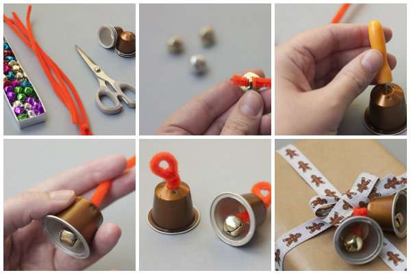 decoracoes de natal com capsulas de cafe 1