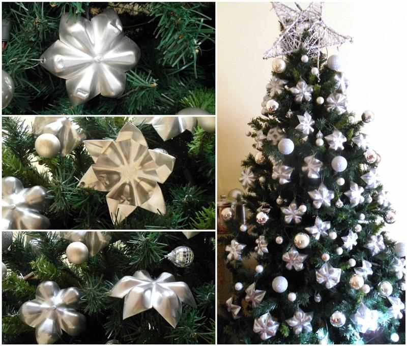 enfeite de natal com garrafa pet 1