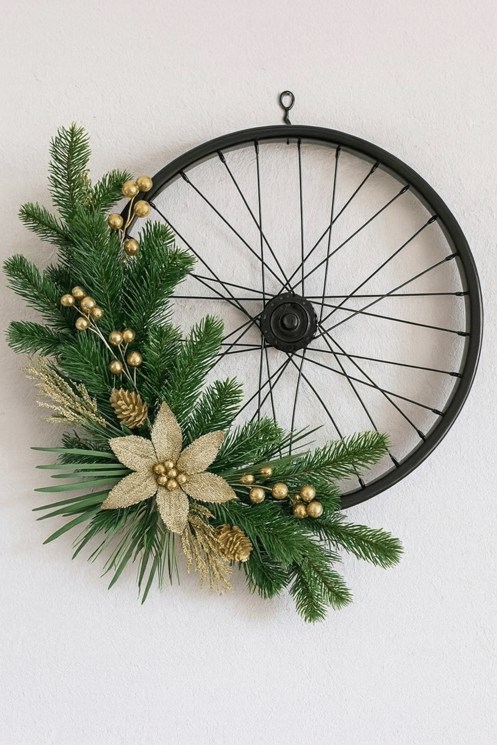 enfeite de natal para porta 7