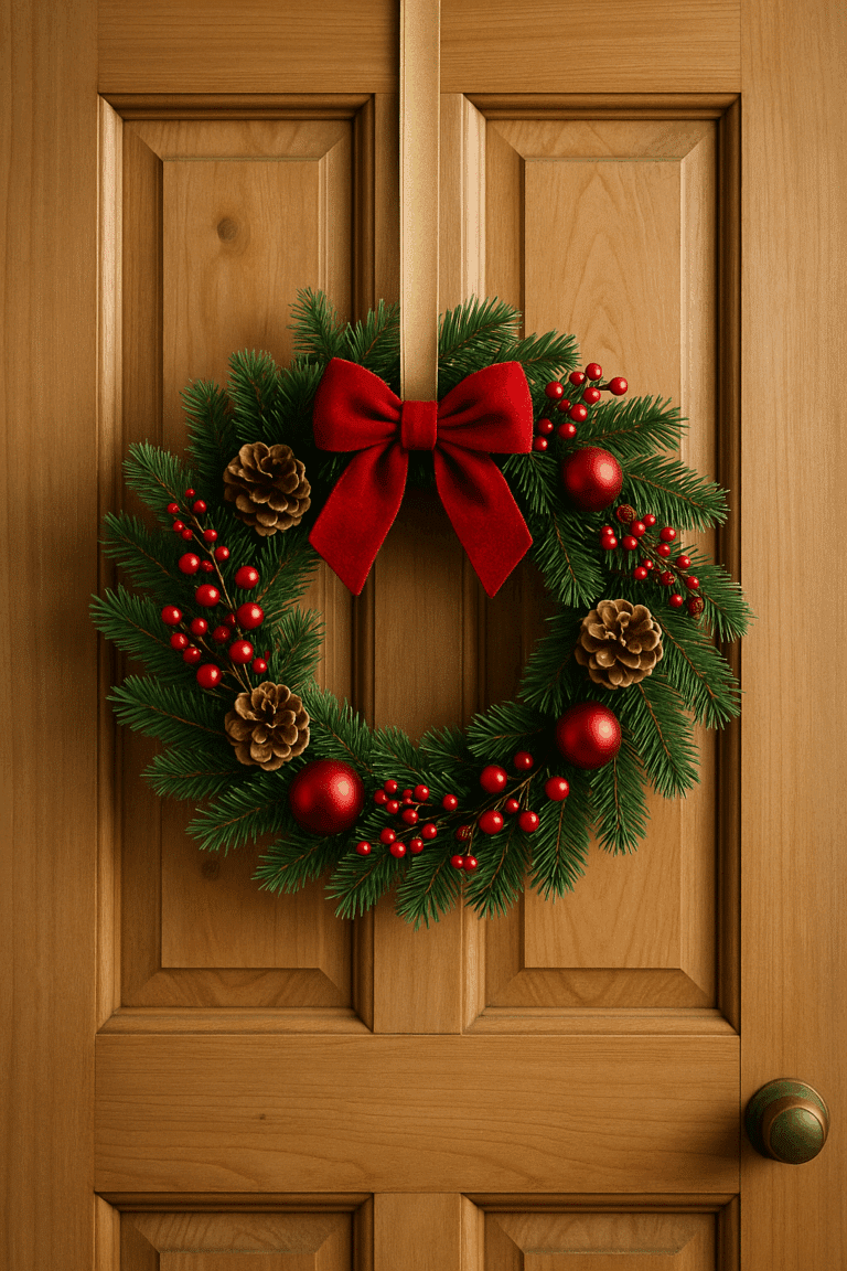Enfeite De Natal Para Porta: Ideias E Dicas Para Se Inspirar