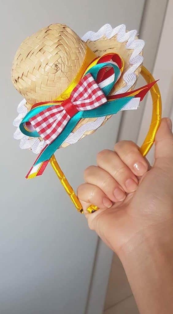enfeites de cabelo incriveis para festa junina 1