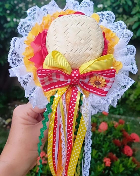 enfeites de cabelo incriveis para festa junina 2