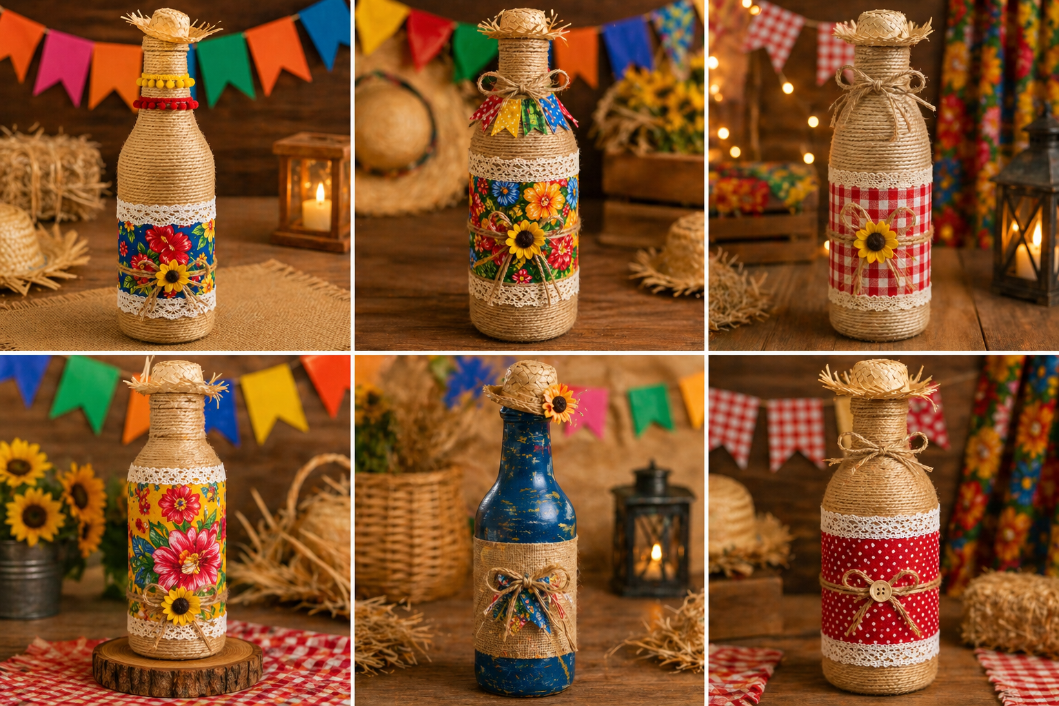 Garrafas Decoradas para Festa Junina: Ideias Criativas, Baratas e Lindas para Transformar a Decoração Garrafas Decoradas para Festa Junina: Ideias Criativas, Baratas e Lindas para Transformar a Decoração garrafas decoradas para festa junina 3