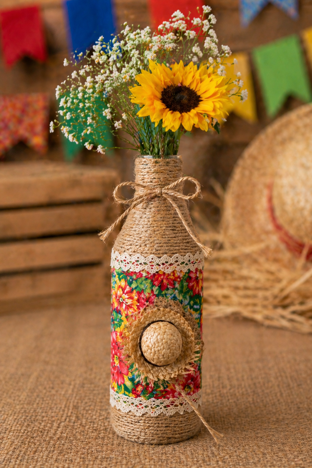 Garrafas Decoradas para Festa Junina: Ideias Criativas, Baratas e Lindas para Transformar a Decoração Garrafas Decoradas para Festa Junina: Ideias Criativas, Baratas e Lindas para Transformar a Decoração garrafas decoradas para festa junina 4