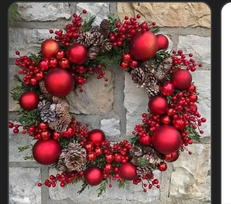 guirlanda com bolas de natal para decoracao 4