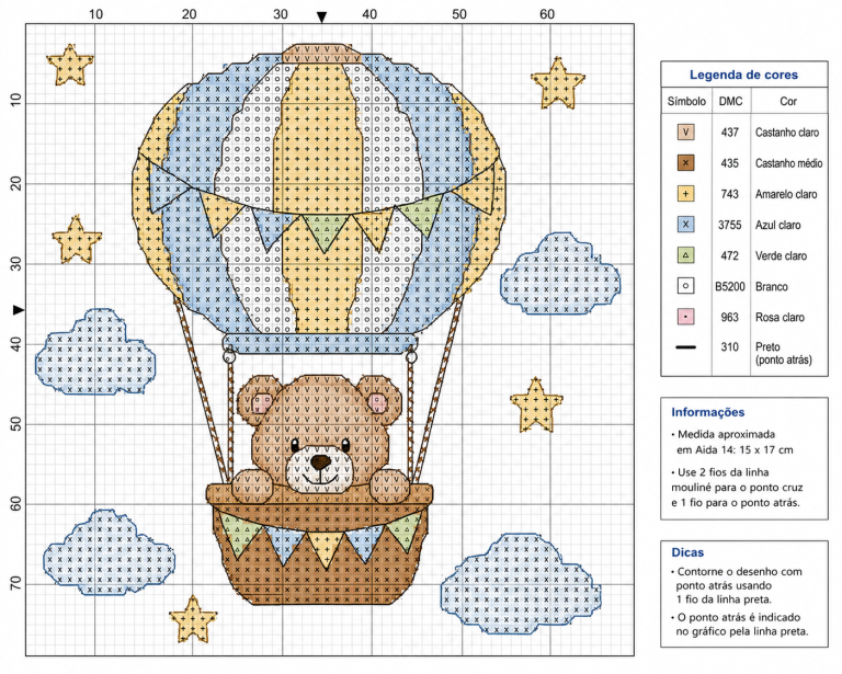 Ideias adoráveis de ponto cruz para bebês fáceis e lindas Ideias adoráveis de ponto cruz para bebês fáceis e lindas ideias adoraveis de ponto cruz para bebes 8