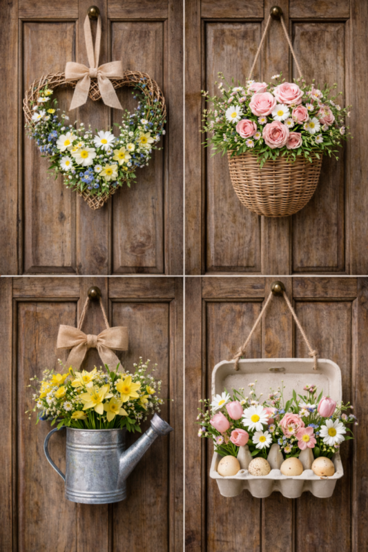 Ideias Alegres para Pendurar nas Portas: Transforme a Entrada da Sua Casa com Criatividade ideias alegres para pendurar nas portas 6 scaled