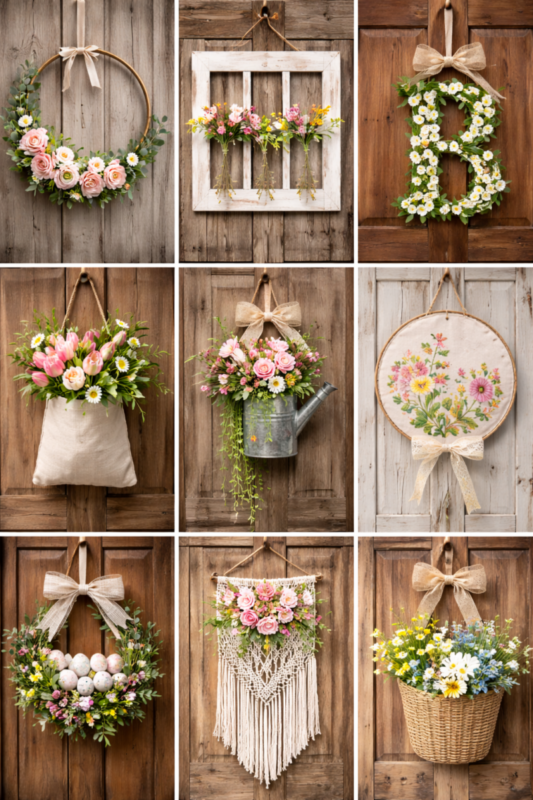 Ideias Alegres para Pendurar nas Portas: Transforme a Entrada da Sua Casa com Criatividade ideias alegres para pendurar nas portas 7 scaled