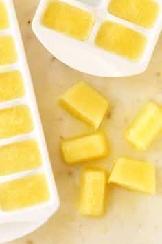 ideias bandeja gelo sumo limão