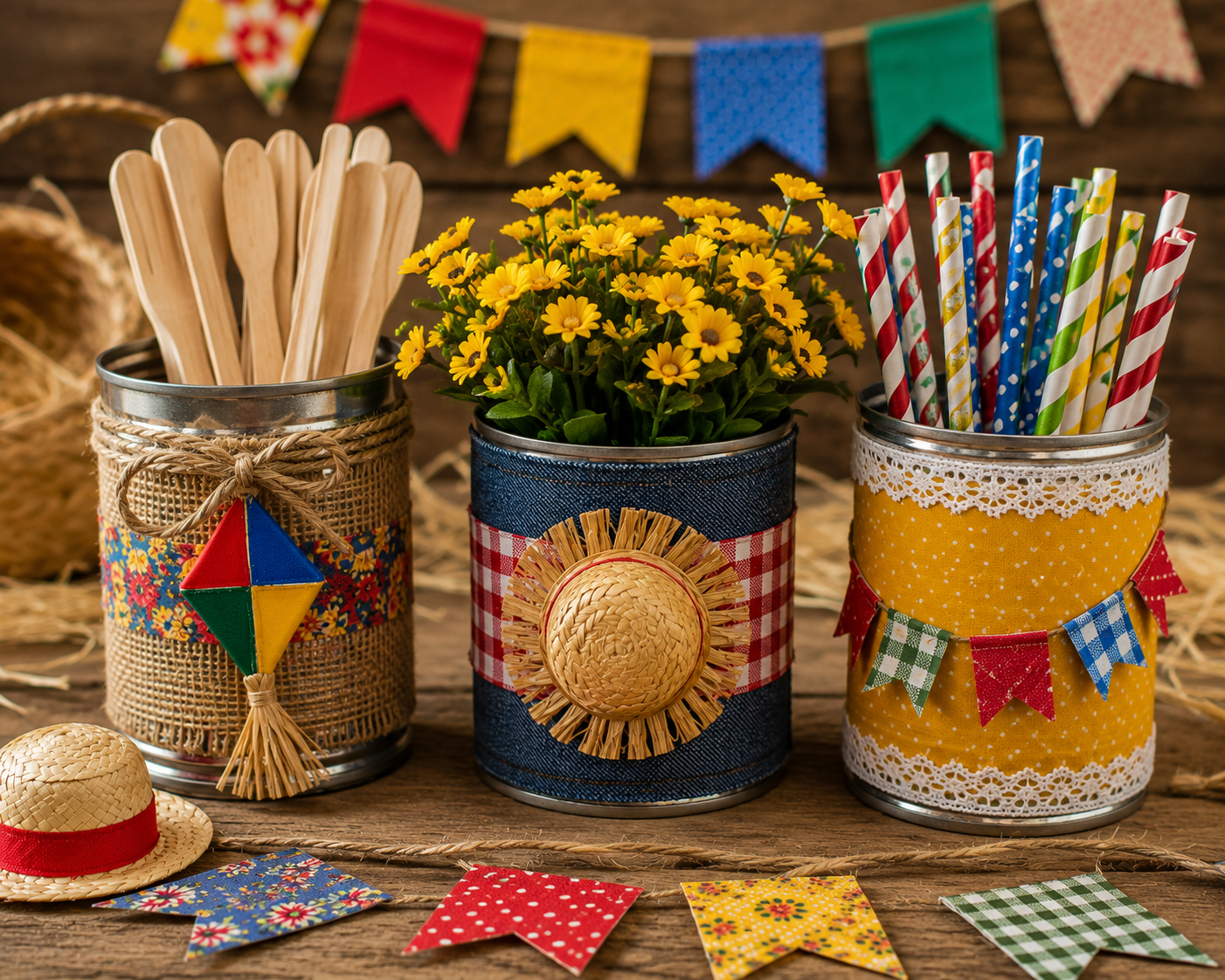 Ideias com Reciclagem para Festa Junina: Decoração Criativa, Barata e Sustentável Ideias com Reciclagem para Festa Junina: Decoração Criativa, Barata e Sustentável ideias com reciclagem para festa junina 4