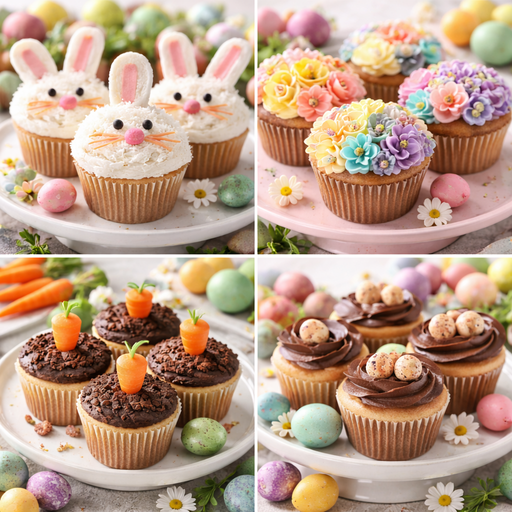 Ideias Criativas de Cupcakes de Páscoa Ideias Criativas de Cupcakes de Páscoa ideias criativas de cupcakes de pascoa 1