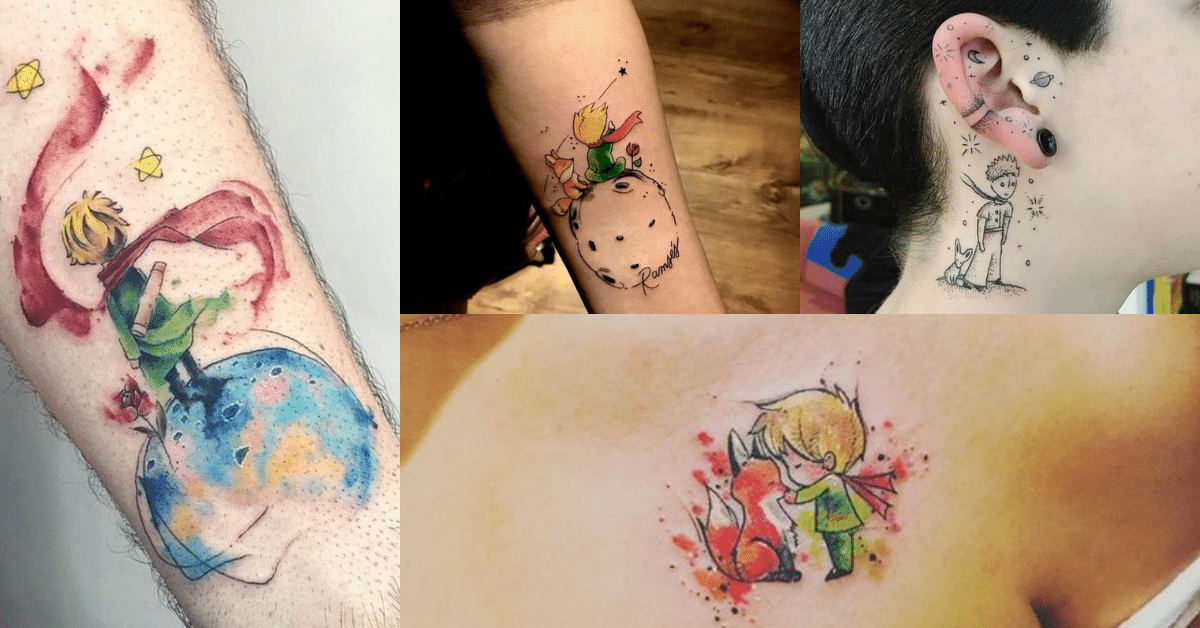 ideias de tatuagens do pequeno principe