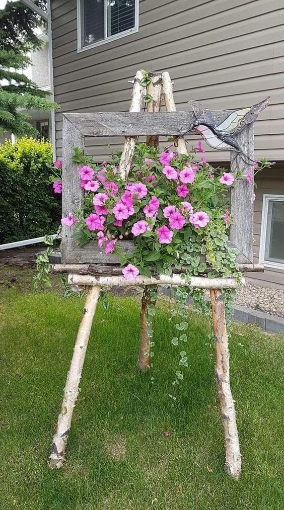 ideias originais para decorar o jardim 3