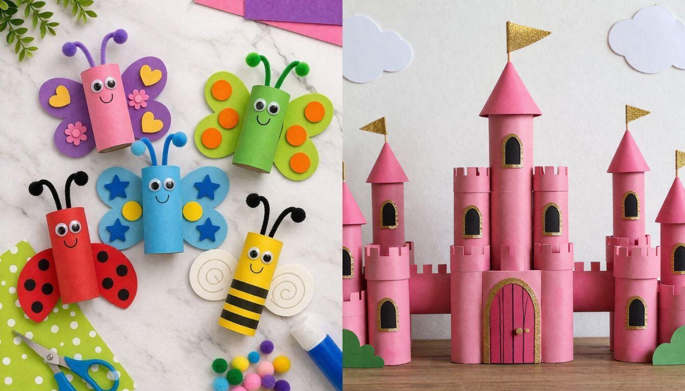 Ideias para crianças feitas com rolos de papel: brincadeiras criativas, fáceis e económicas para fazer em casa Ideias para crianças feitas com rolos de papel: brincadeiras criativas, fáceis e económicas para fazer em casa ideias para criancas feitas com rolos de papel