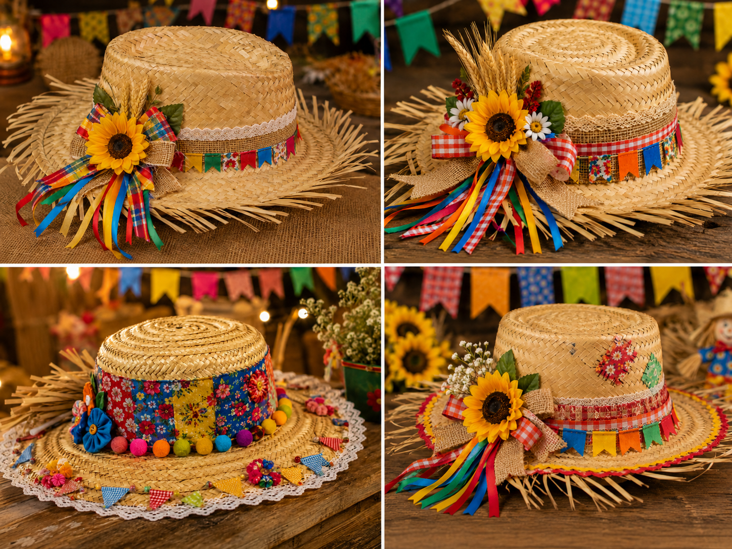 Ideias para Decorar Chapéu de Palha para Festa Junina: Modelos Criativos, Fáceis e Cheios de Charme Ideias para Decorar Chapéu de Palha para Festa Junina: Modelos Criativos, Fáceis e Cheios de Charme ideias para decorar chapeu de palha para festa junina 5