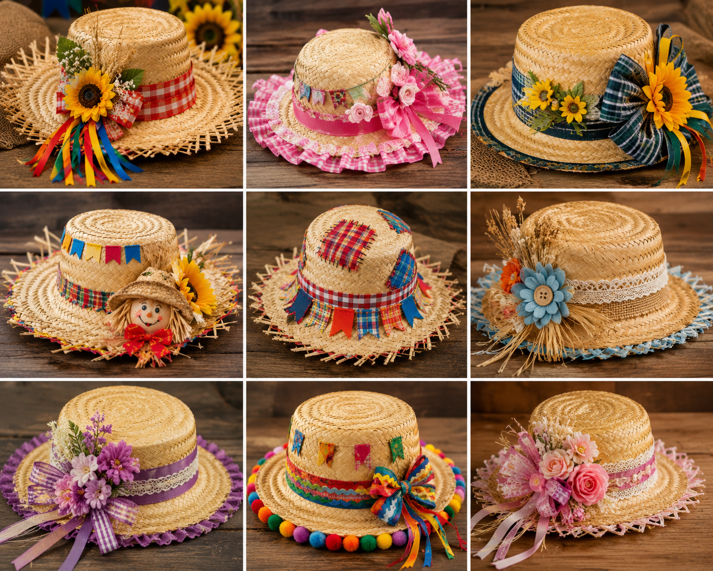 Ideias para Decorar Chapéu de Palha para Festa Junina: Modelos Criativos, Fáceis e Cheios de Charme Ideias para Decorar Chapéu de Palha para Festa Junina: Modelos Criativos, Fáceis e Cheios de Charme ideias para decorar chapeu de palha para festa junina 7