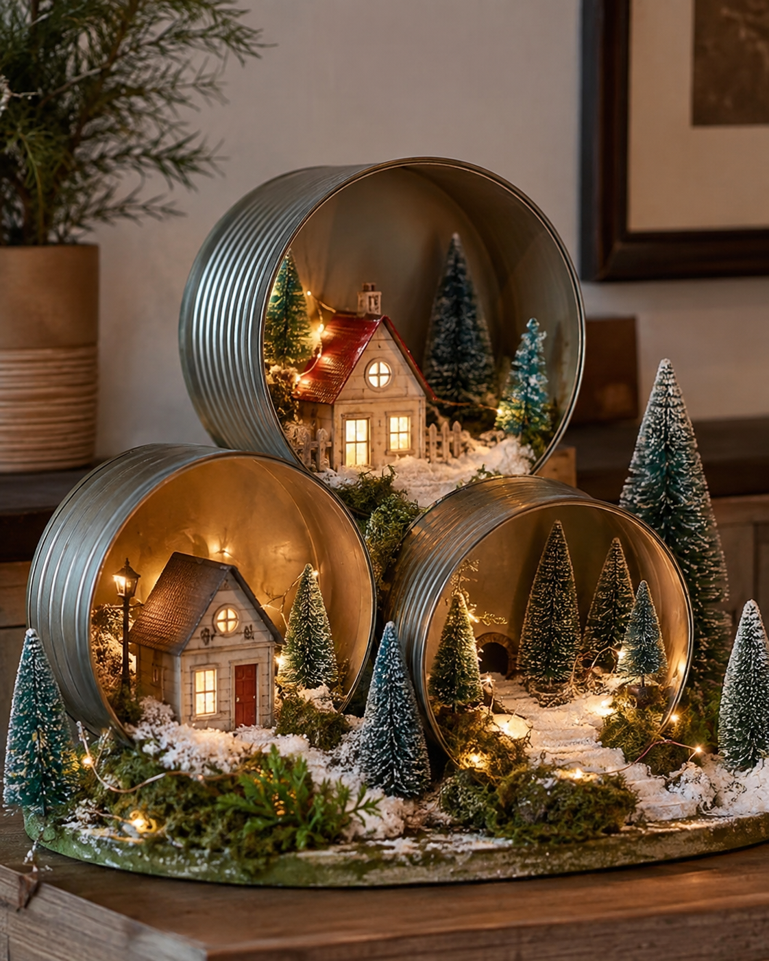 Ideias para Decorar o Natal com Latas: Projetos Criativos, Económicos e Fáceis Ideias para Decorar o Natal com Latas: Projetos Criativos, Económicos e Fáceis ideias para decorar o natal com latas 6