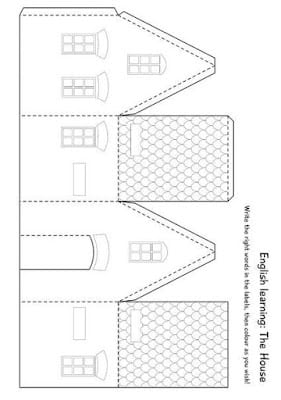 ideias para fazer casinhas de natal de papel