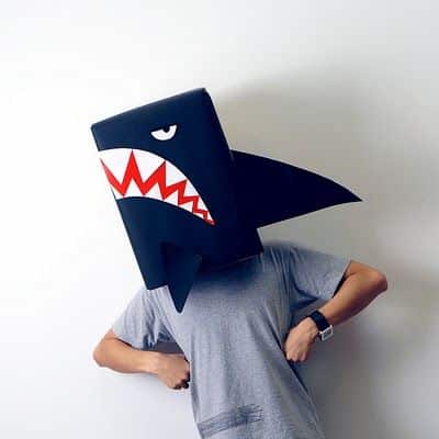 máscaras papelao 2