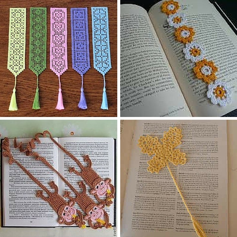 marcadores de livros croche 1