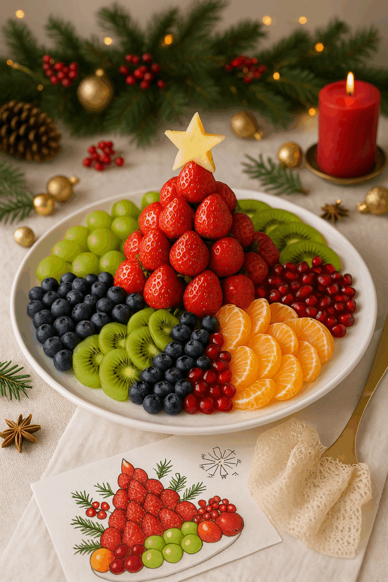 mesa de frutas para natal 2 1