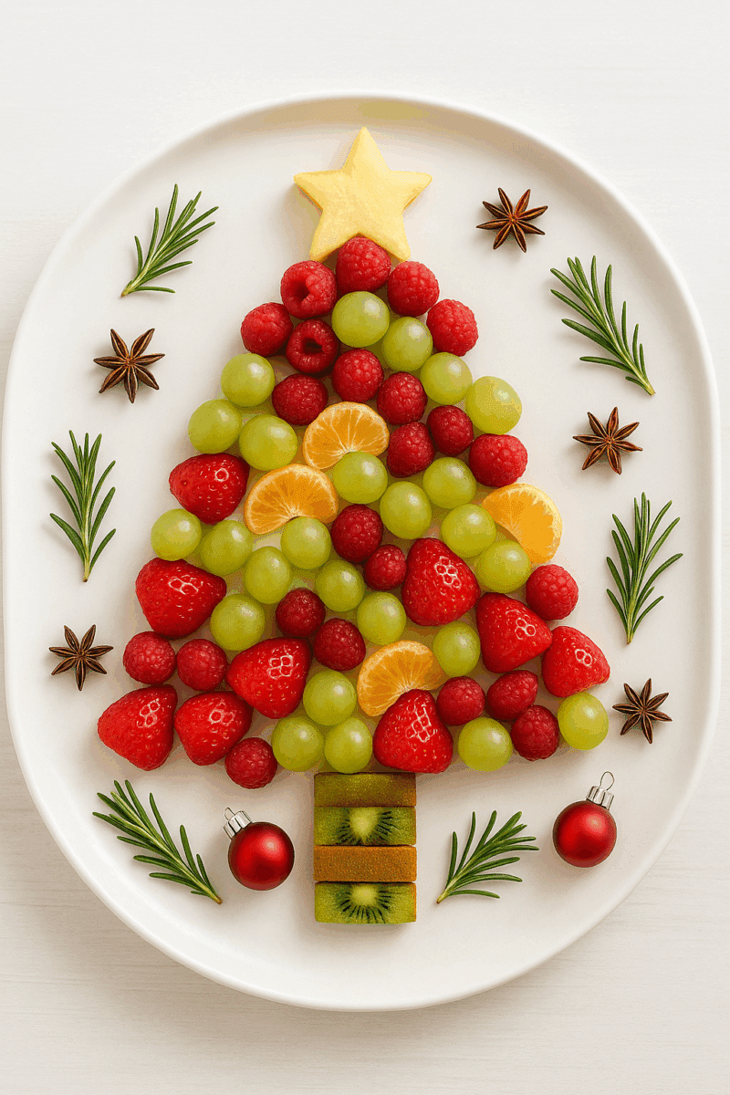 mesa de frutas para natal 3