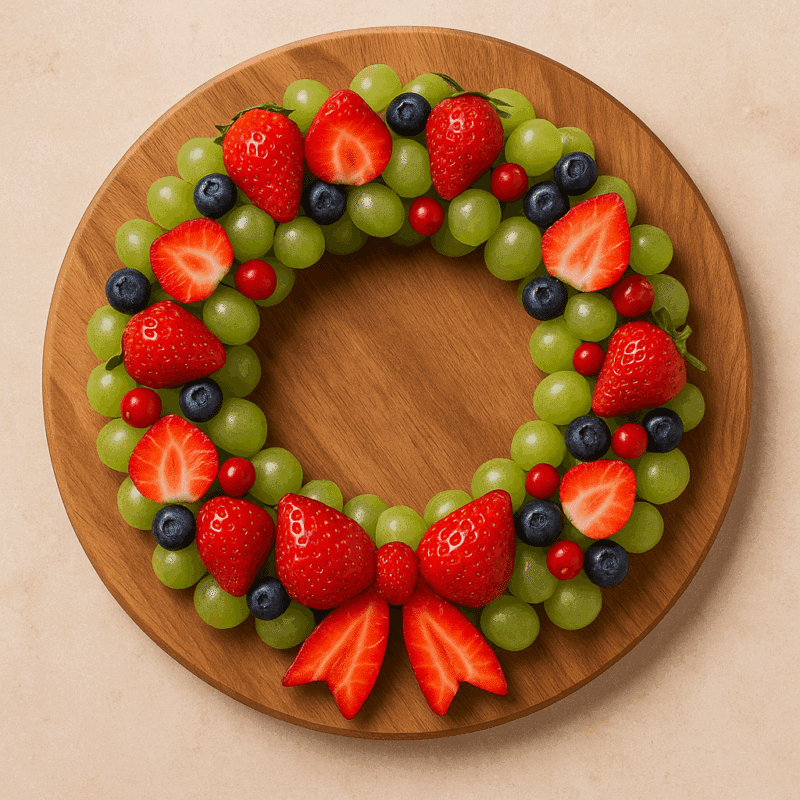 mesa de frutas para natal 4 1