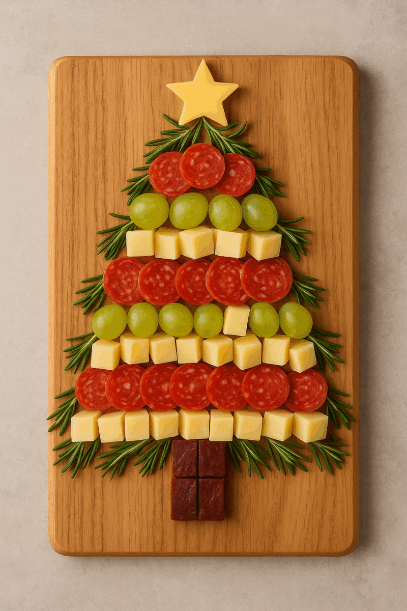 mesa de frutas para natal 5