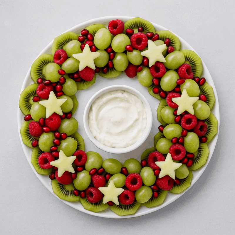 mesa de frutas para natal 6