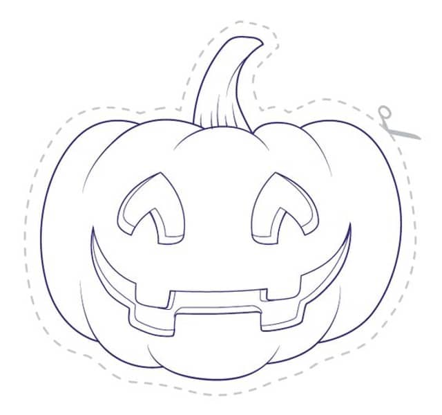 molde de abobora para halloween 4